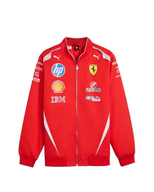 PUMA Red Sf Rp Drv Auth Racing Jkt for men