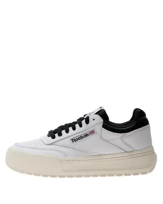 Sneakers Club C Megacourt di Reebok in White