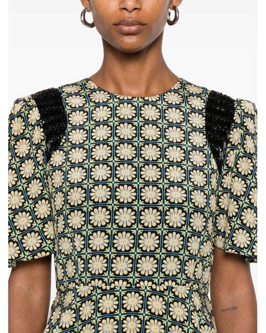 Muzungu Sisters Green Amira Maxi Dress