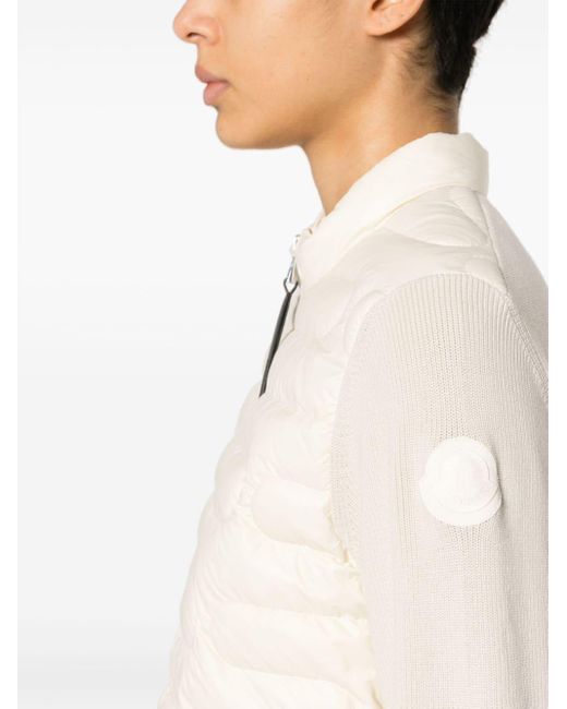 Moncler Natural Panelled-design Jacket