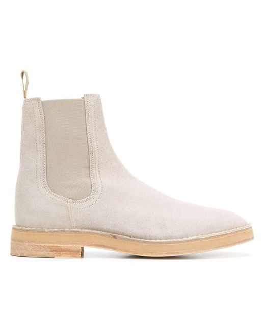 Yeezy Gray Adidas Season 6 Chelsea Boots for men