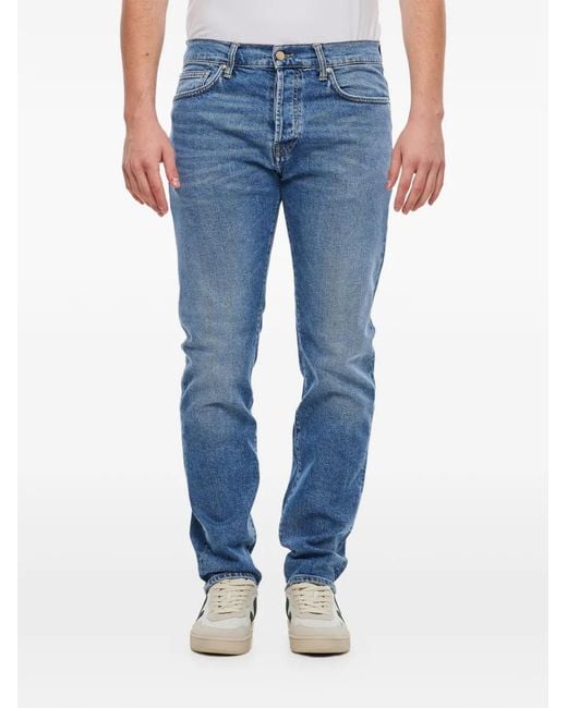 Carhartt Blue Klondike Jeans for men