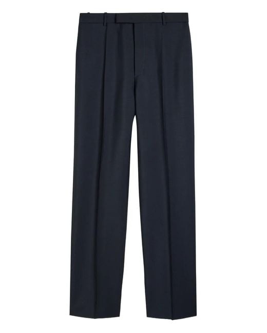 Jil Sander Plooibroek in het Blue voor heren