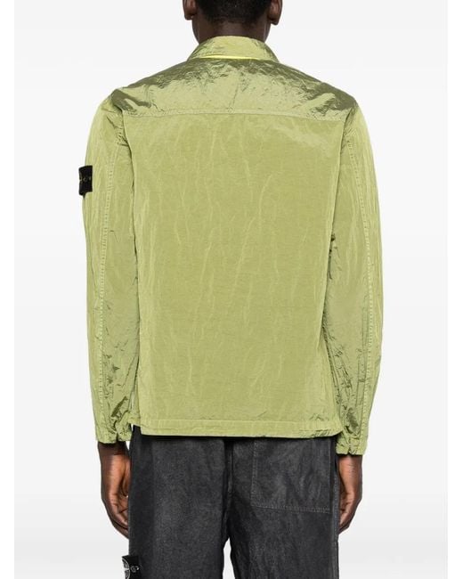 Stone Island Green Light Jackets for men