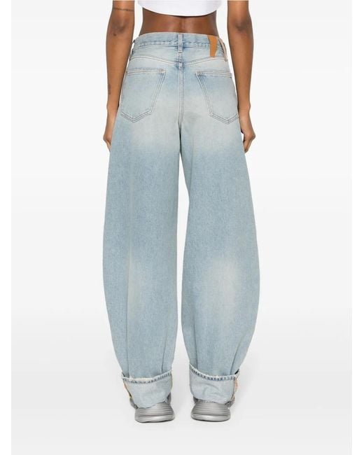 DARKPARK Blue Khris Wide-Leg Jeans