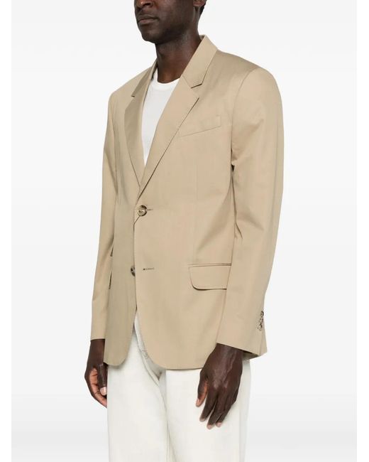 AMI Natural Cotton Breasted Jacket for men
