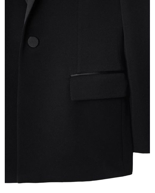 Burberry Black Wool Blazer
