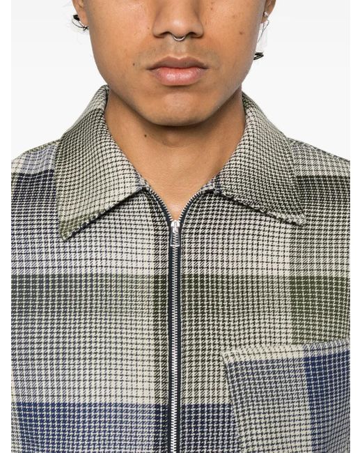 Chaqueta a cuadros Paul Smith de hombre de color Gray
