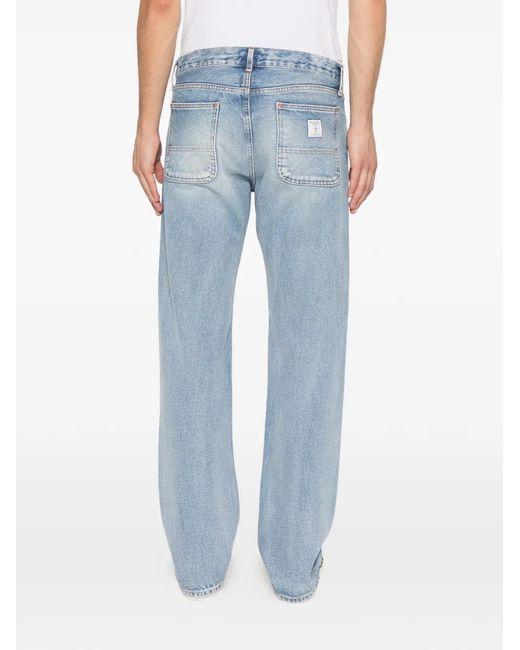 Roy Rogers Blue Long Island Straight Jeans for men
