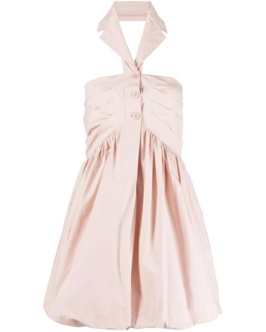 Philosophy Di Lorenzo Serafini フレア ミニドレス Pink