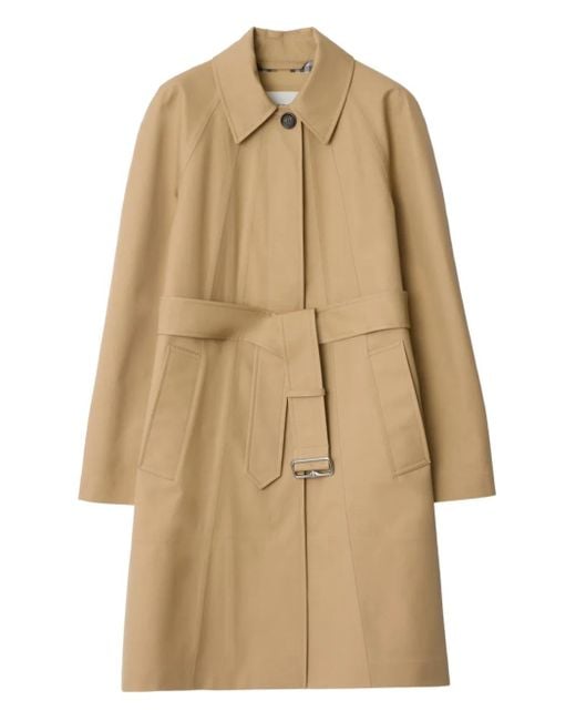 Burberry Natural Bonded Cotton Trench Coat