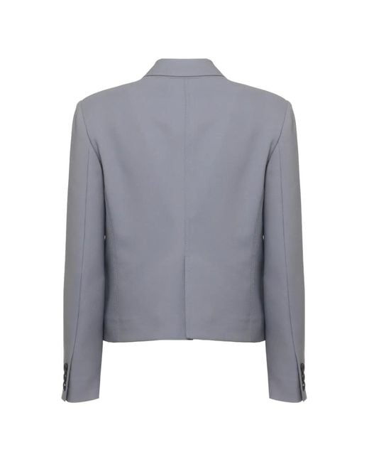 Marni Blue Single-Breasted Blazer