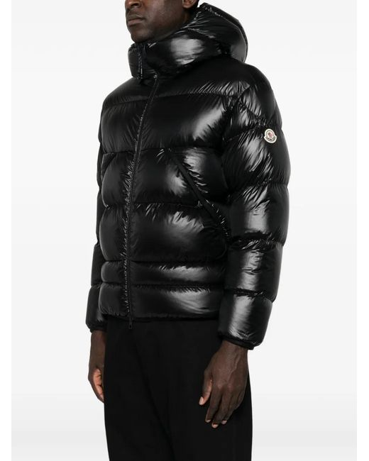 Moncler Black Anapo Ripstop Padded Jacket for men