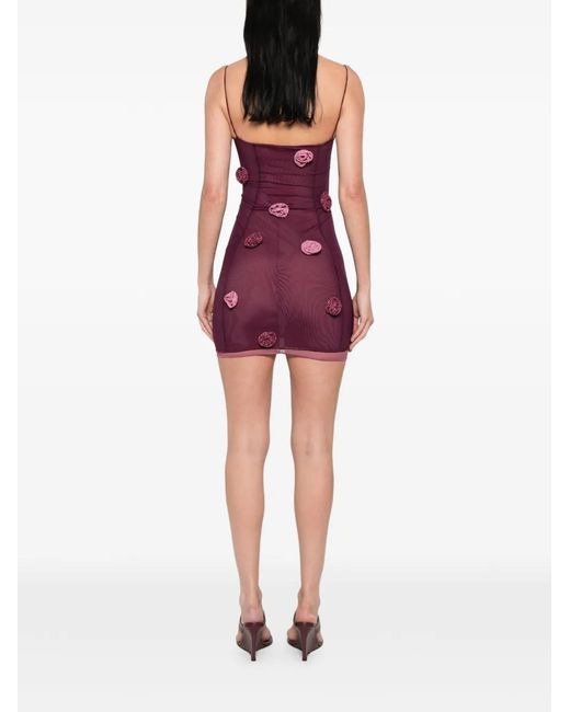 Oseree Purple Dress Fds261 Tulle