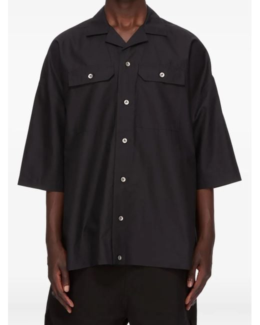 Rick Owens Black Magnum Tommy Shirt