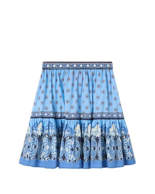 LaDoubleJ Placée Mini-Rok in het Blue