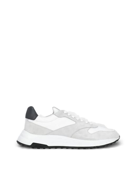 Hogan White Hyperlight Panelled Sneakers for men