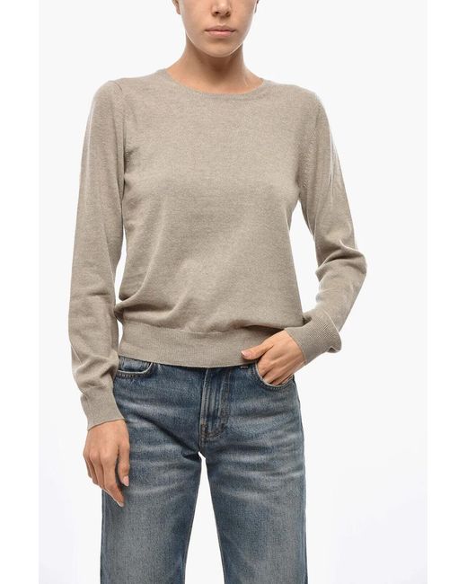 Malo Blue Crew-Neck Long-Sleeve Sweater