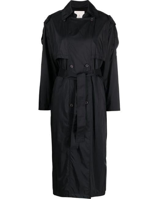 Moncler Trenchcoat in het Black