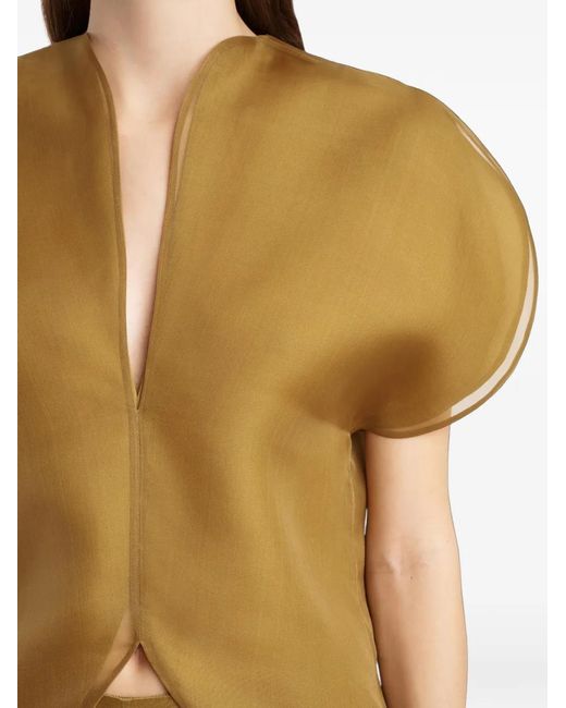 Khaite Yellow Briar Top