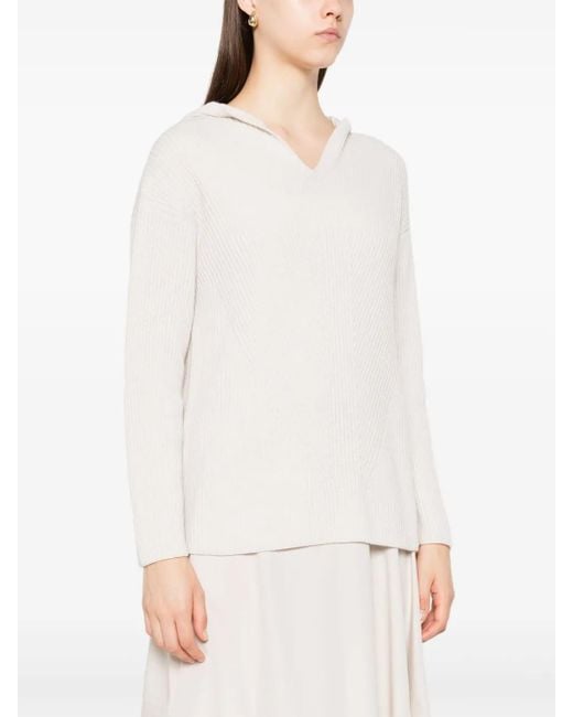 Max Mara White Sweaters