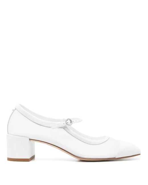 Aeyde Aline パンプス White
