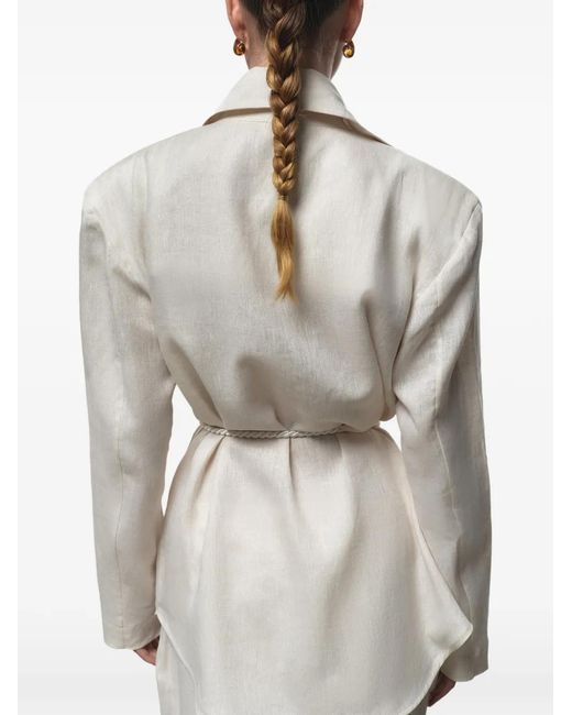 CAYET White Julia Overshirt