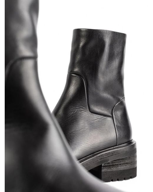 Marsèll Black Gnocco Ankle Boots