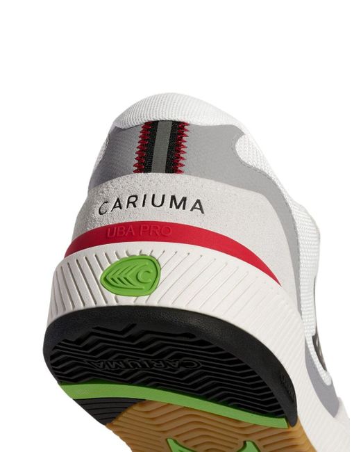CARIUMA White Uba Pro Panelled Lace-up Sneakers