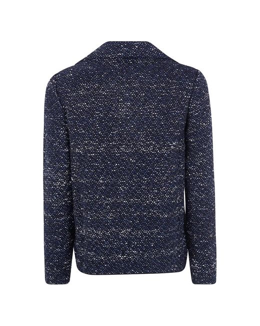 Base London Blue Button Jacket
