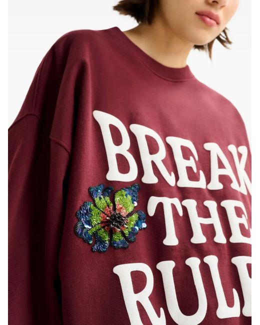 Essentiel Antwerp Ixperience スウェットシャツ Red