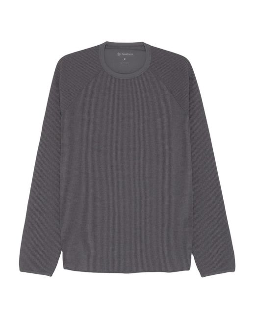 Goldwin Gray Wf Light Long-Sleeve T-Shirt for men