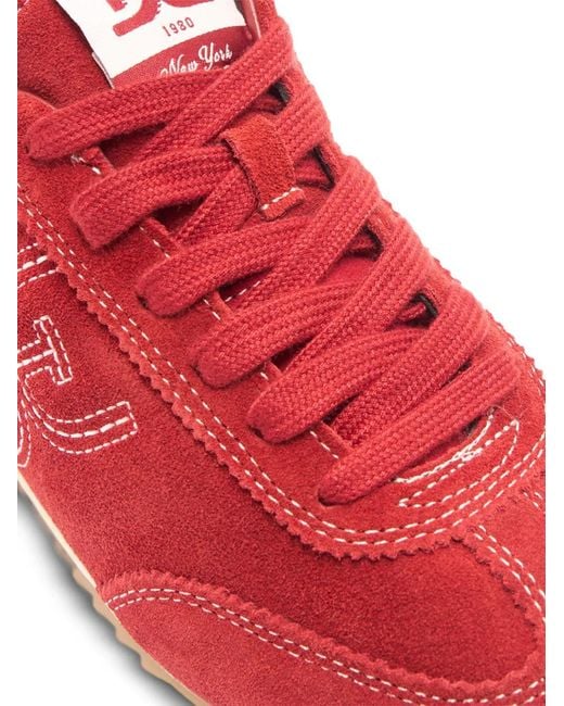 Sam Edelman Red Logo Sneakers