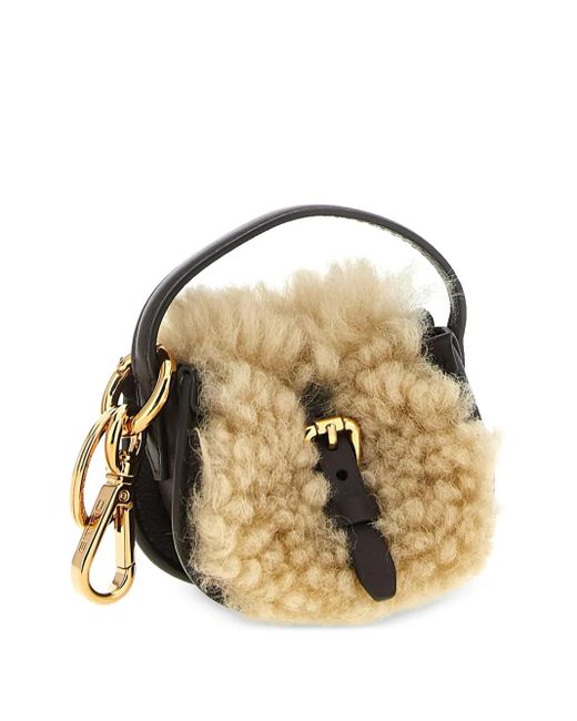 Etro Metallic Leather Bag Charm