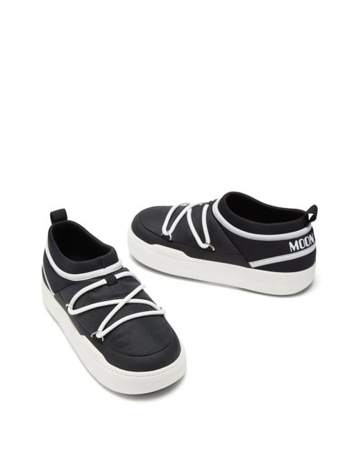 Moon Boot Black Shoes Mb Park Icon