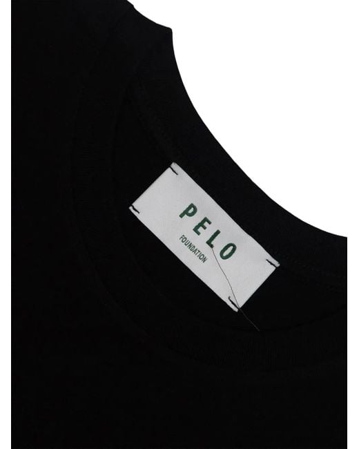 PELO FOUNDATION Black Cavalier King Patch T-Shirt