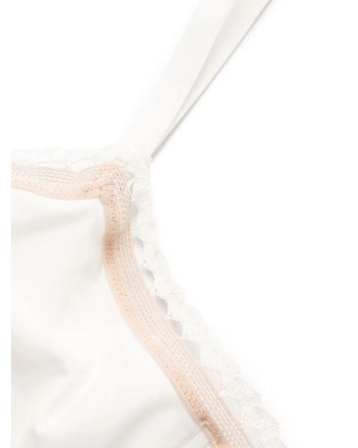 Eres White Flow Full-Cup Bra