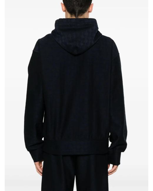 Givenchy Black 4G-Jacquard Hoodie for men
