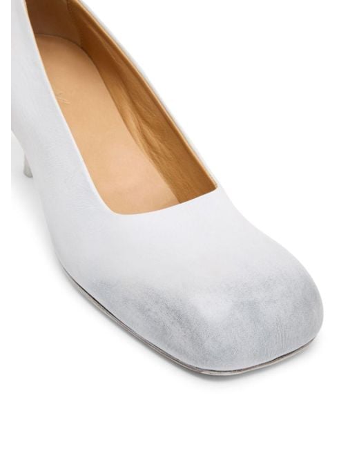 Zapatos Tillo con tacón de 55 mm Marsèll de color White