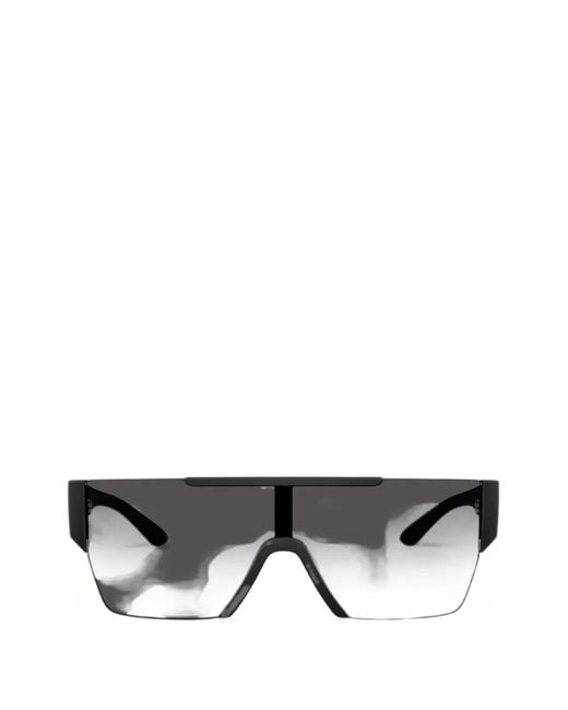Burberry Black Shield-Frame Sunglasses