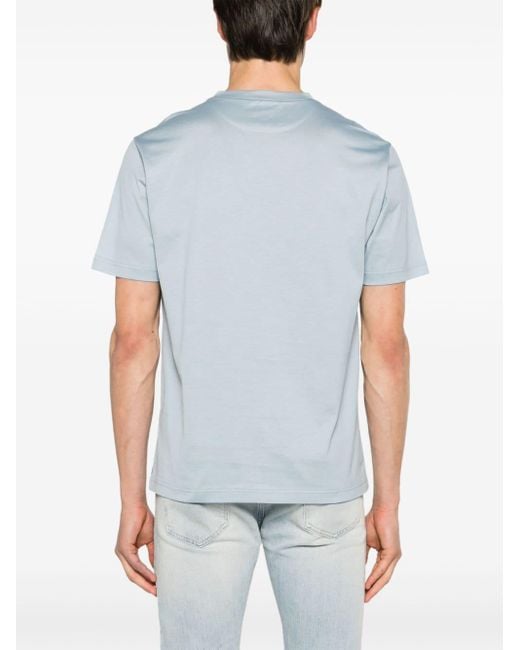 Eleventy T-Shirt mit Rundhalsausschnitt in Blue für Herren