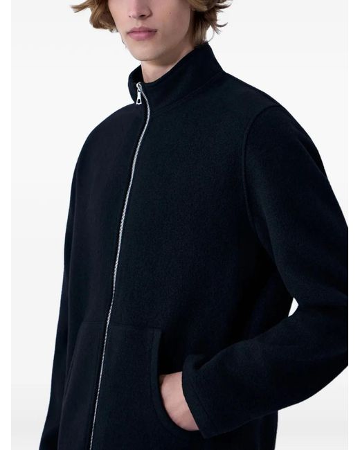 Rier Blue Full-Zip Fleece Jacket