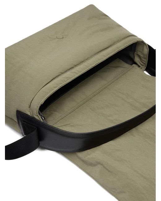Jacquemus Black The Bambino Logo Messenger Bag for men
