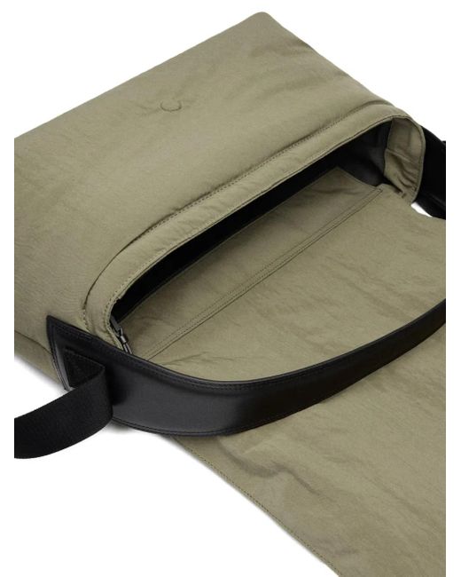 Jacquemus Black The Bambino Logo Messenger Bag for men