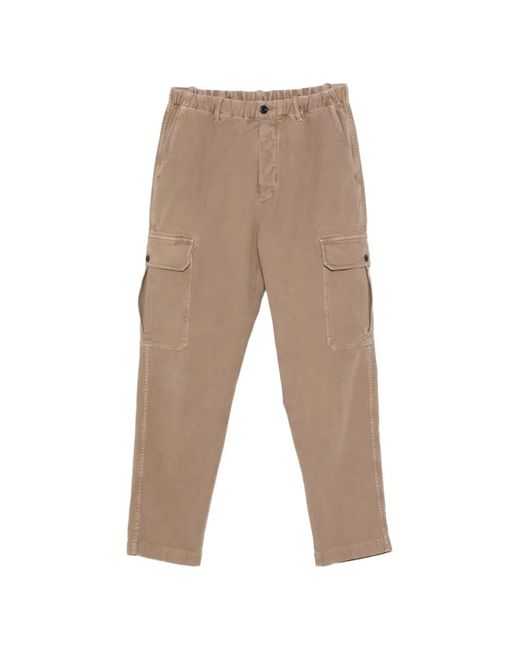 Incotex White Cargo Trousers for men