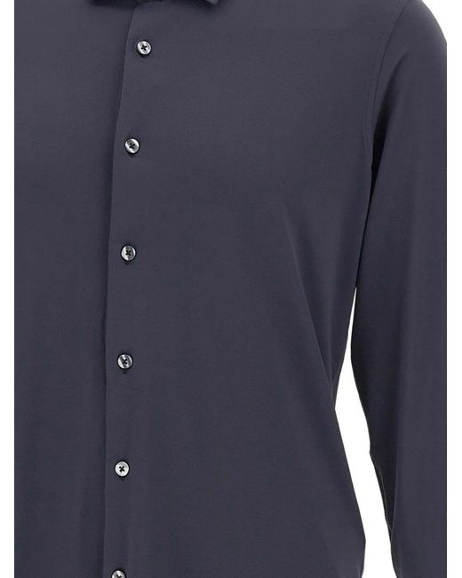 Rrd Blue Oxford Open Shirt for men