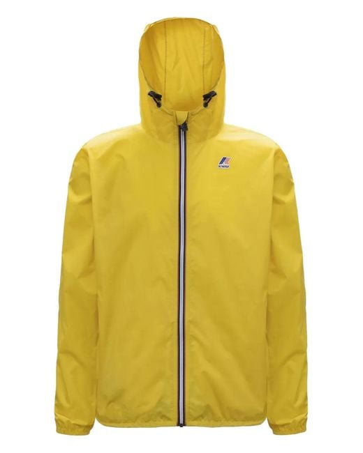 K-Way Yellow Le Vrai 4.0 Claude Jacket