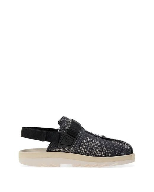 Reebok Black Beatnik Denim Mules
