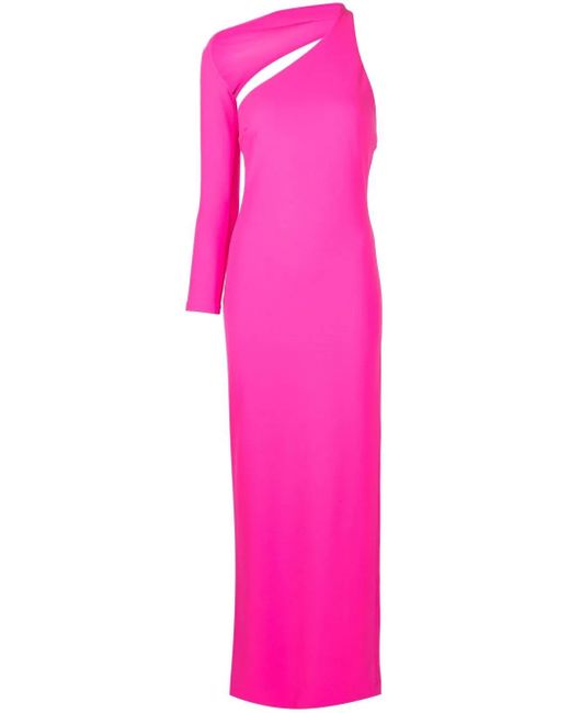 Solace London Pink Saren Maxi Dress