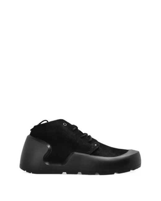 Birkenstock Black Reykjavik Mid Lace-Up Sneakers for men